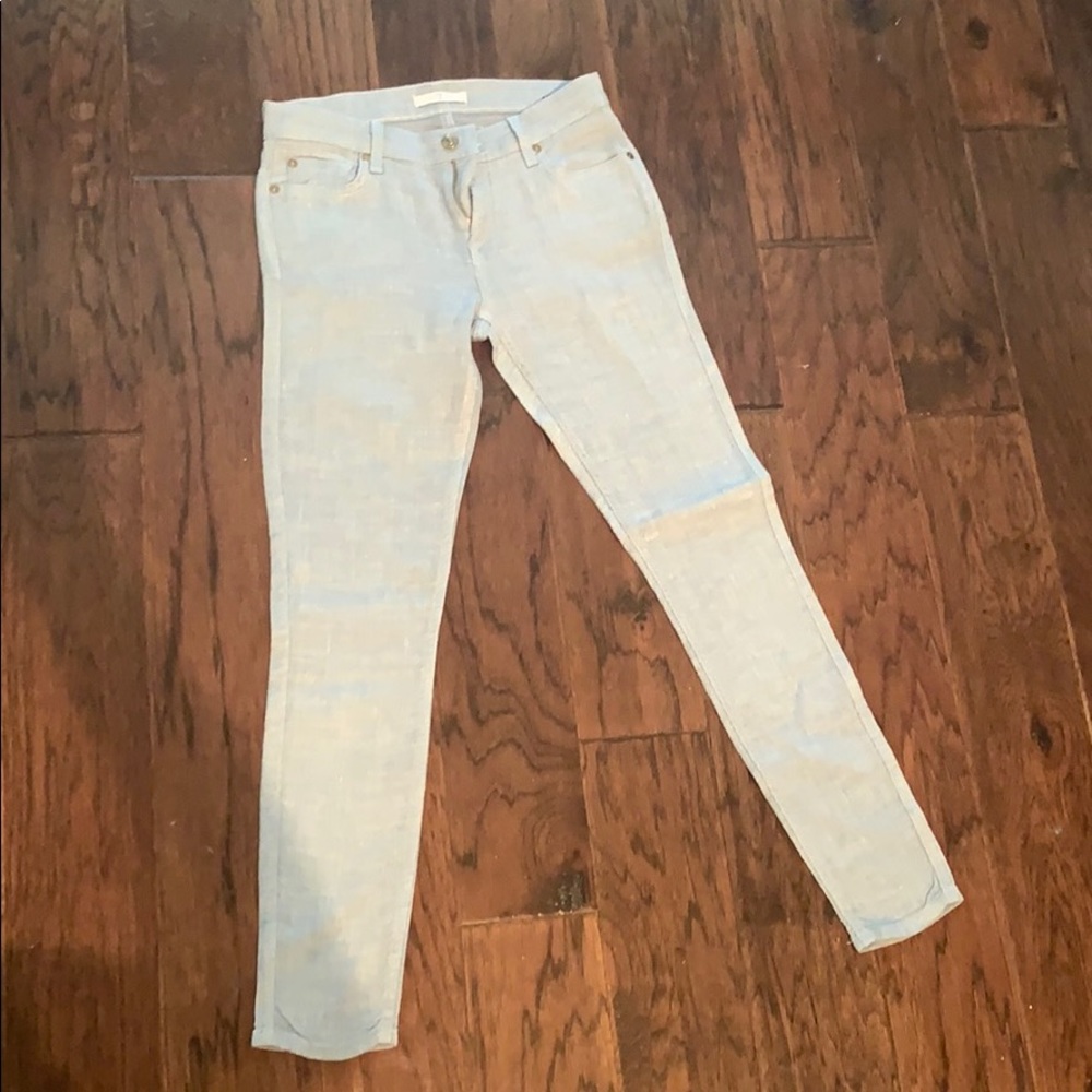 7 For All Mankind linen jeans